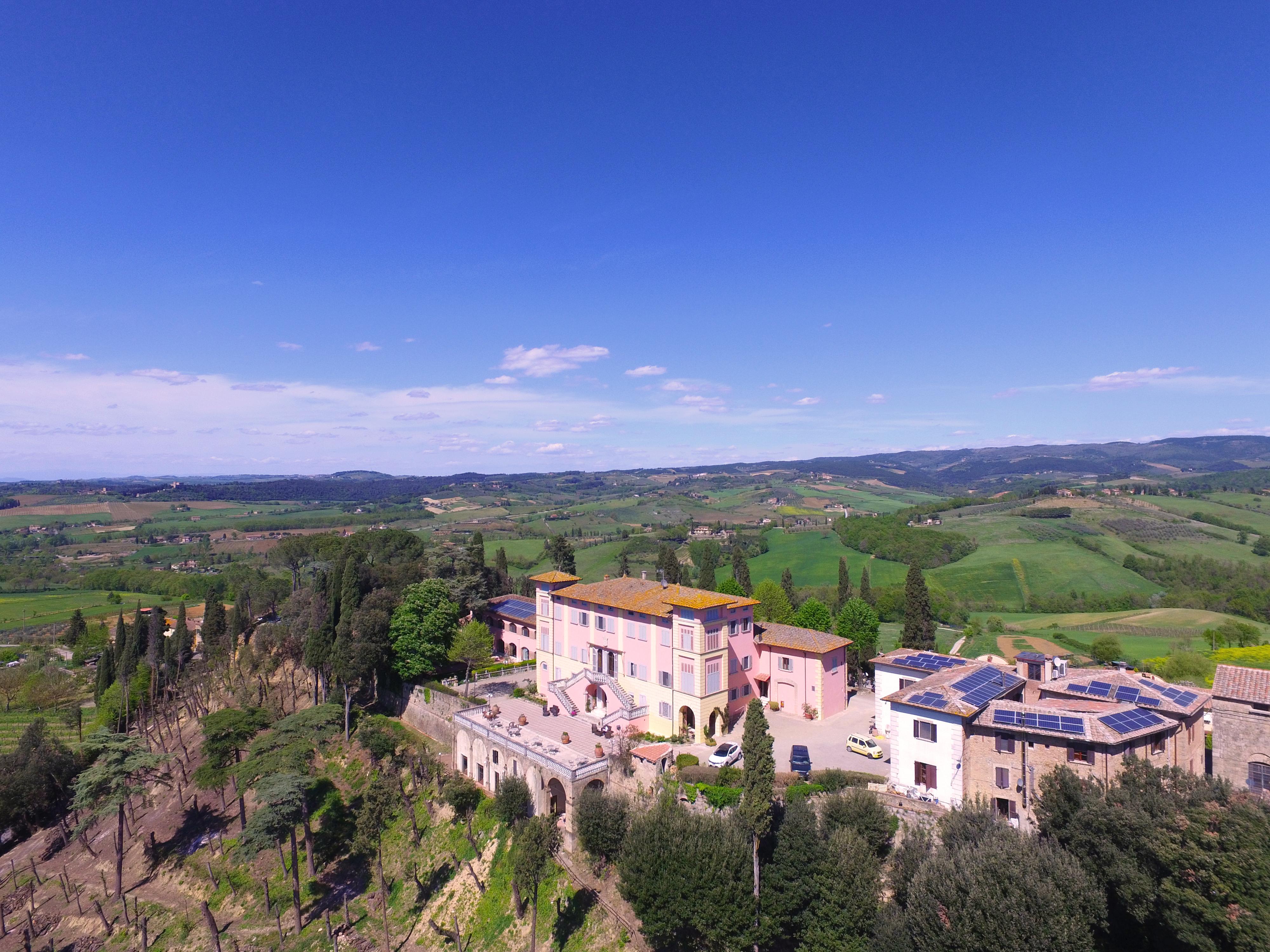 Villa Lecchi Hotel Wellness Colle Val D'Elsa Exterior photo